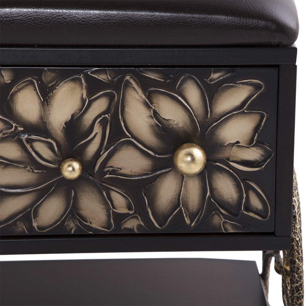 15011,14079 Настенная прихожая Терра Каштан с зеркалом BOGACHO 4627196590427, 4627196590441 - Вид №11