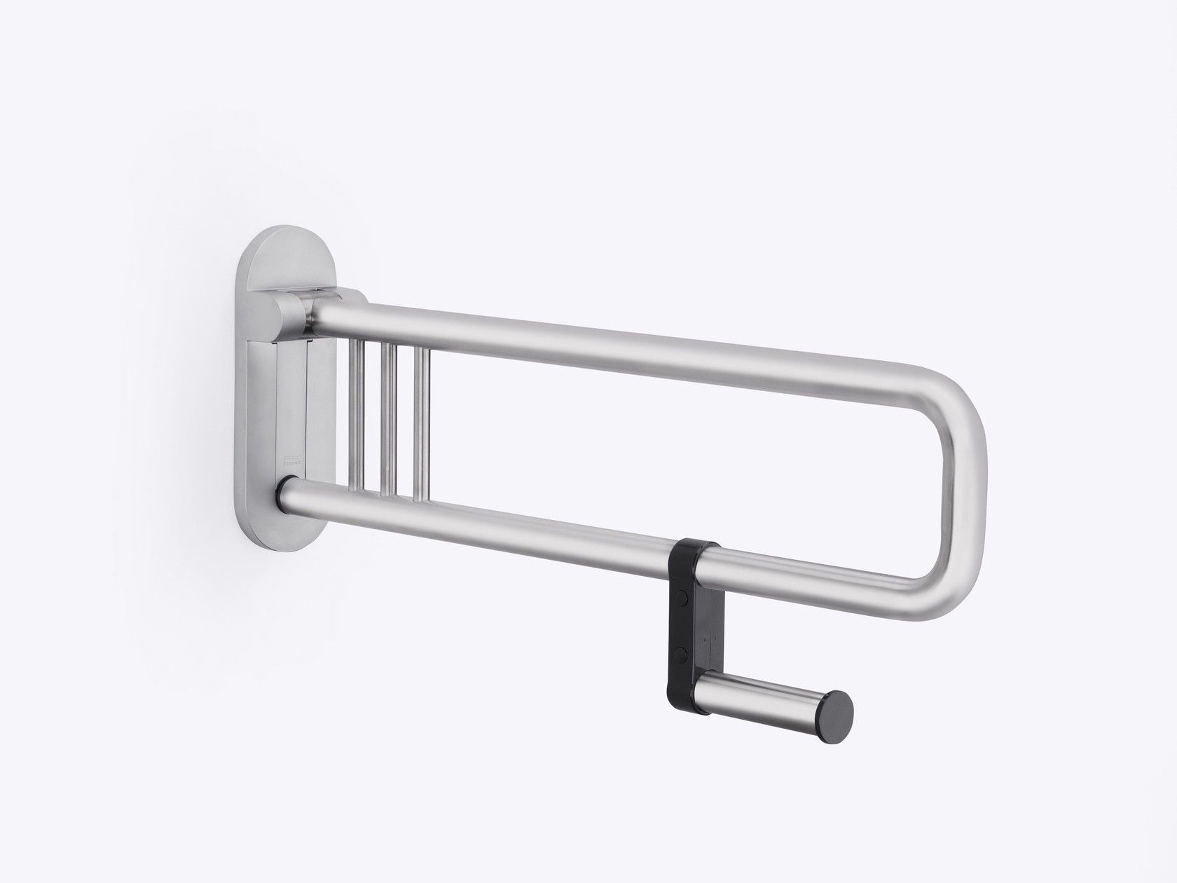 Стальная откидная ручка для ванной комнаты с держателем рулона Provex Industrie 300 ARCH-00147410