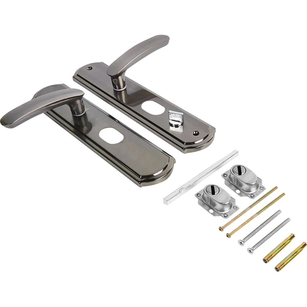 НОРА-М Ручка на планке для китайских дверей левосторонняя 200-68 мм 85539437 STLM-0899681 - Вид №2