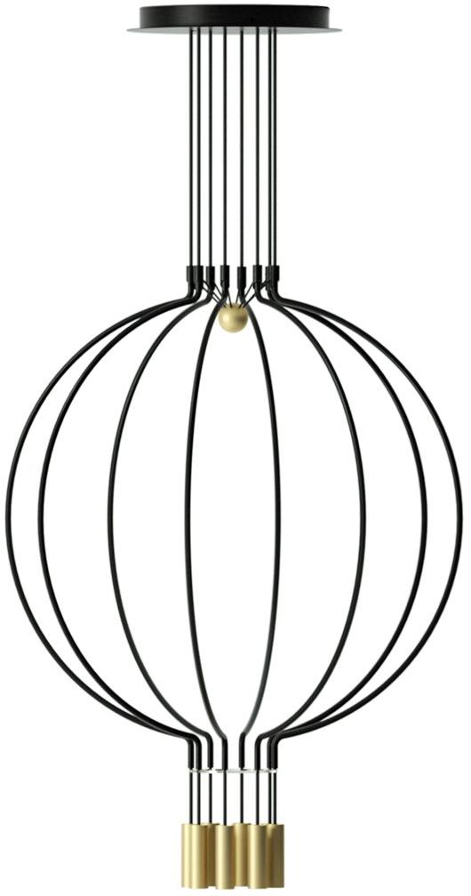 AXOLIGHT Металлический светодиодный подвесной светильник Liaison sun-id-1434090 - Вид №4