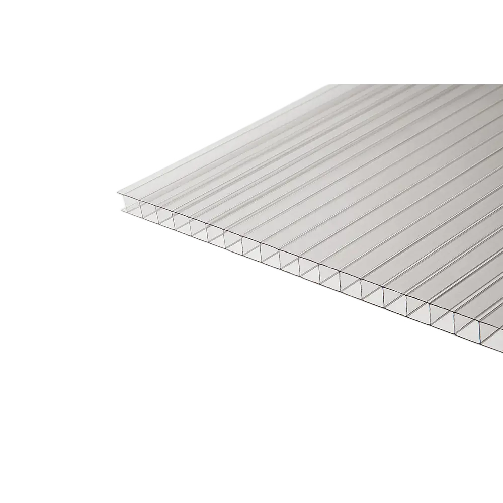 Поликарбонат сотовый 8 мм 2.1x6 м Киви прозрачный STLM-2125136