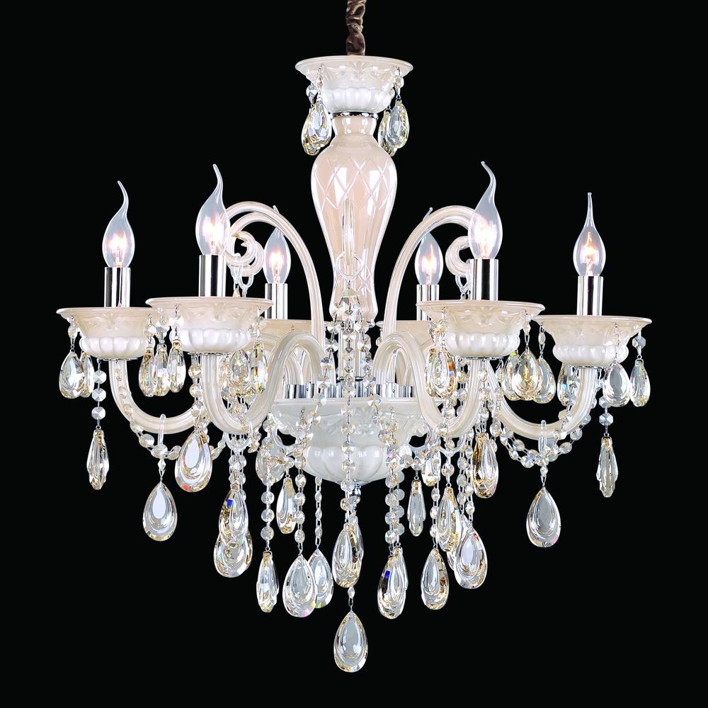 Подвесная люстра ST Luce Principessa SL632.503.06 ST LUCE ДИЗАЙНЕРСКИЕ, PRINCIPESSA 057873 Бежевый  - Вид №1