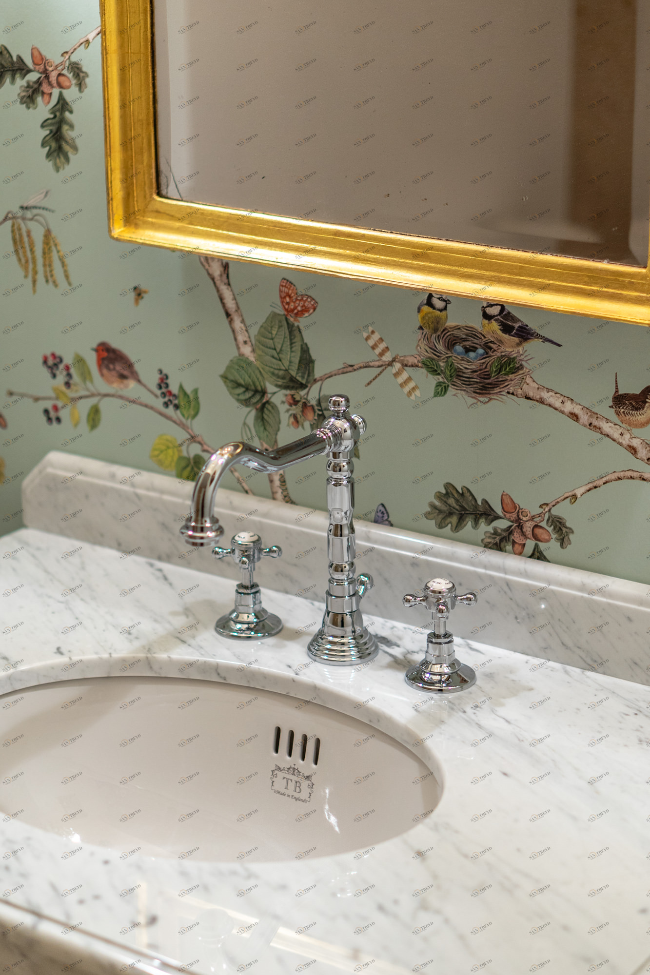 CS-TB-2525 Накладная раковина под столешницу  овальная Traditional Bathrooms Traditional