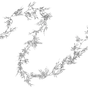 88449640 Новогоднее украшение Изделие декоративное Гирлянда 10x175 см цвет серый STLM-1381563