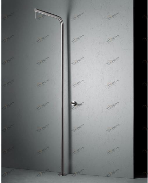 Quadrodesign Душевая стойка напольная из нержавеющей стали Levo sun-id-1346075