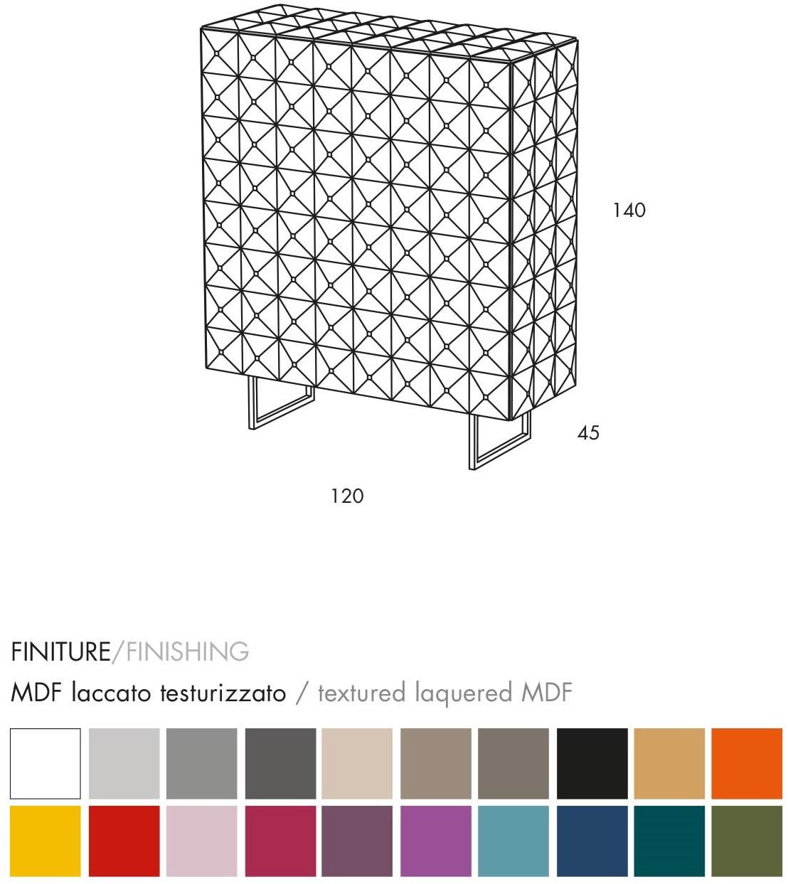 ARKOF LABODESIGN Буфет из лакированной мдф Bel.mondo sun-id-1405640 - Вид №7