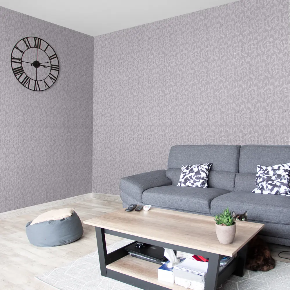 Обои флизелиновые Ateliero Pola серые 1.06 м 38347-06 STLM-2164842 - Вид №3