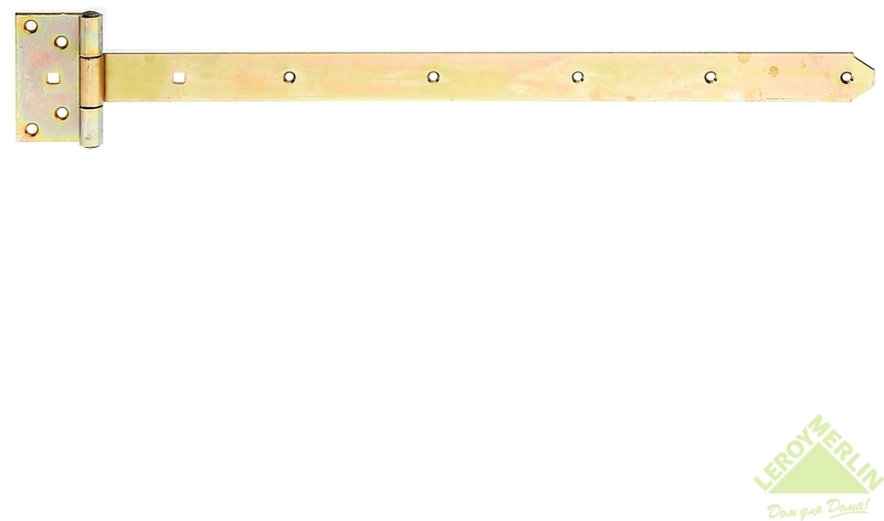 10832126 Петля Т-образная 60x110x40x600 мм сталь цвет жёлтый STLM-0000704 GAH ALBERTS