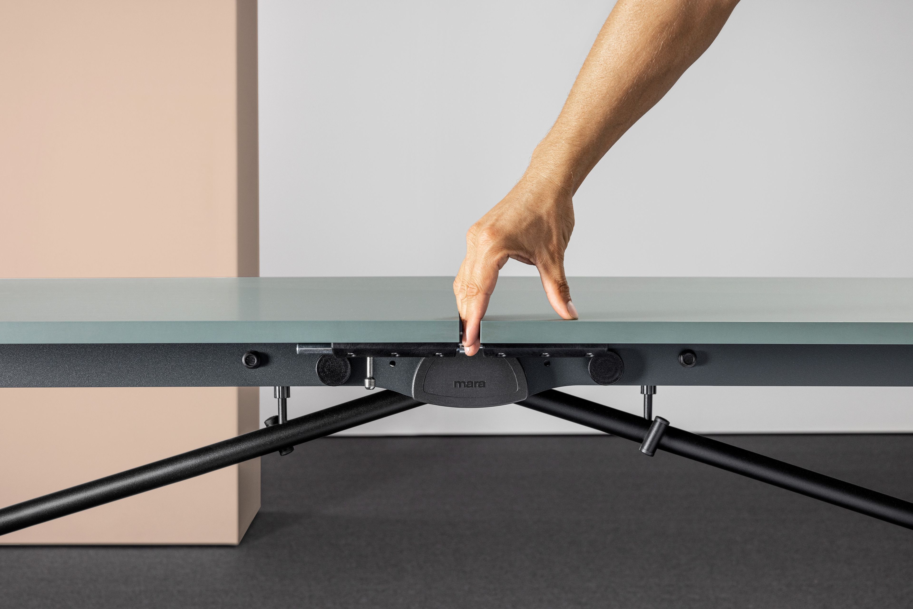 Высокий складной стол из ламината с колесами Mara Timmy ARCH-00024867 - Вид №1