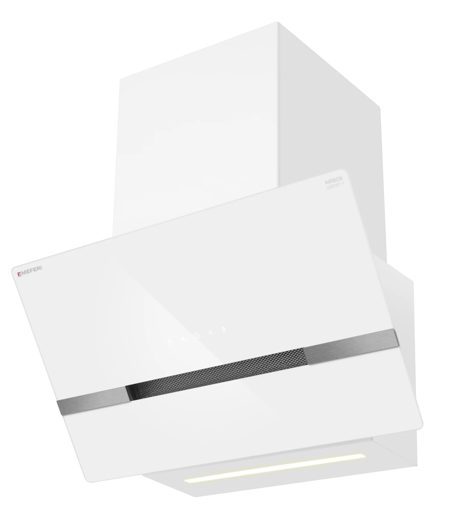 9270623 Вытяжка наклонная Meferi AIRBOX60WH COMFORT PLUS белый/белый STDN-0002379 - Вид №4