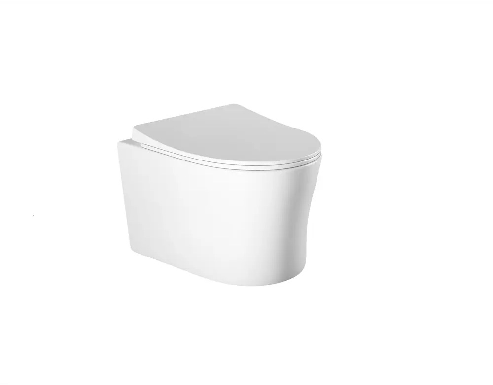 91552203 Унитаз подвесной Aquatek AQ2009-00 безободковый с сиденьем микролифт STLM-0980698