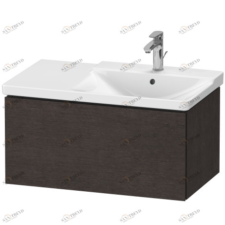 LC614707272 L-Cube Тумбочка подвесная Дуб брашированный, натуральный шпон Duravit