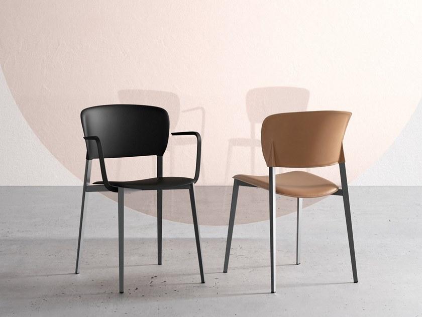 Desalto Стул из полипропилена штабелируемый с подлокотниками Ply 717 - Вид №4