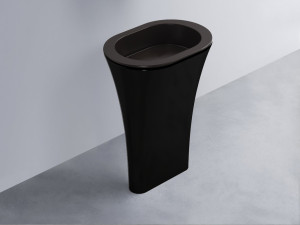 AMLA65-LV+AMPILO-LV+AMCOLO-N Раковина Amedeo Ovale отдельностоящая cielo Enjoy + Amedeo