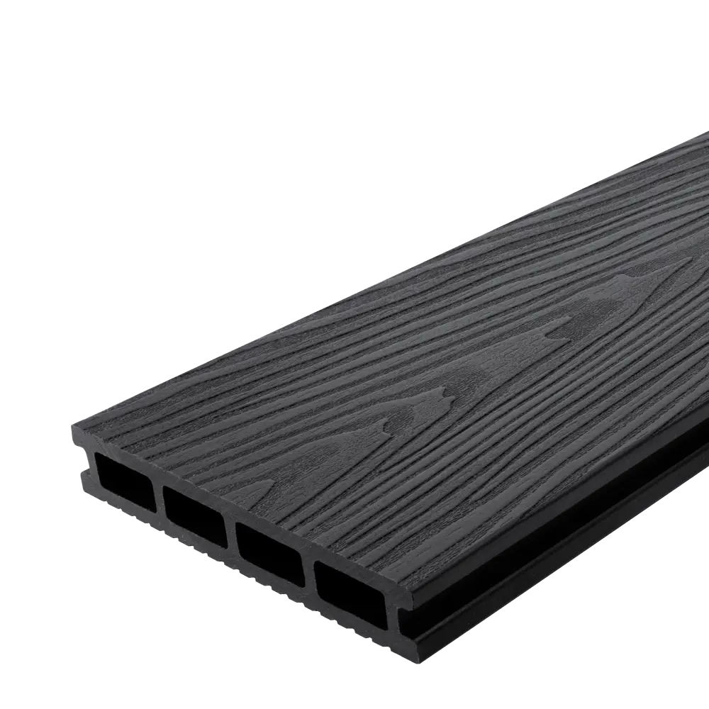 87036575 Террасная доска ДПК T-Decks цвет Графит 150x25x3000 мм двусторонняя вельвет/структура древесины 0.45 м² STLM-1384511 