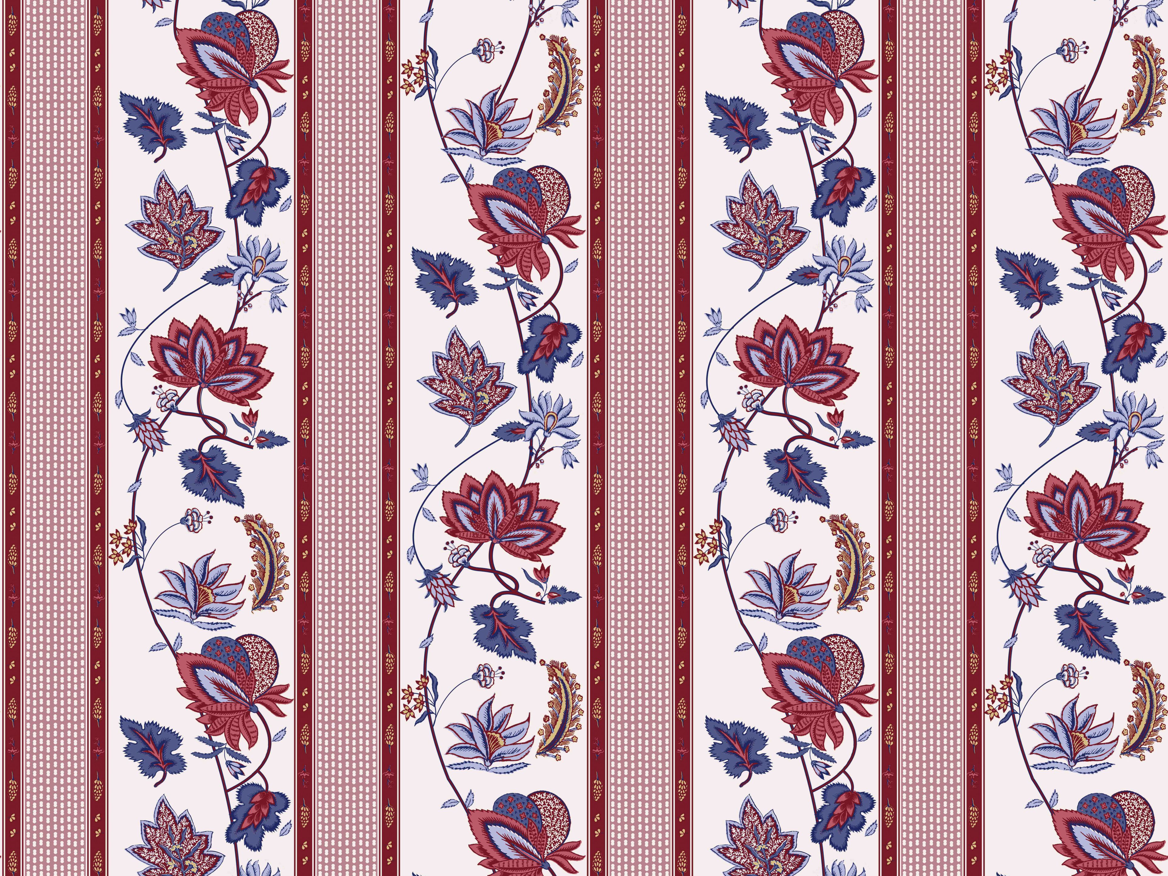 Цветочные узоры нетканые обои LELIEVRE Quenin-Belle Époque ARCH-00044249