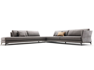 Модульный тканевый диван