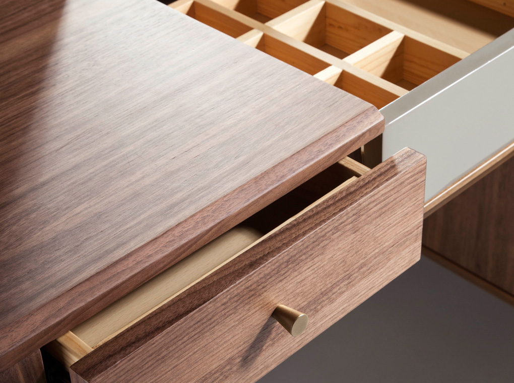 Письменный стол с ящиками деревянный BRT1702-1 от Angel Cerda ANGEL CERDA  288768 Коричневый  - Вид №19