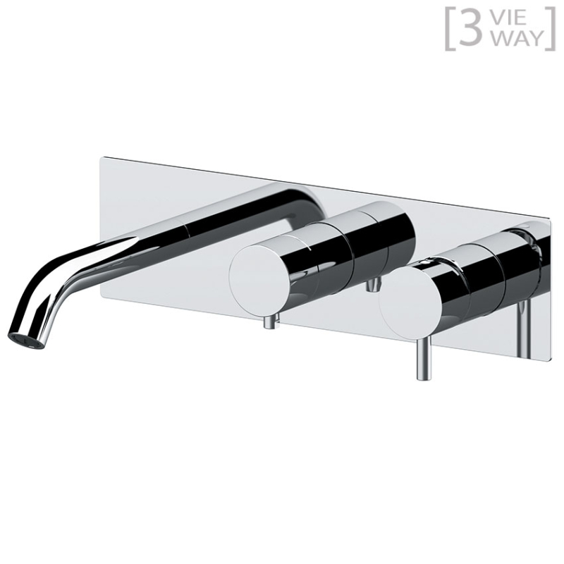 TK700D3Q Смеситель для ванны DANIEL RUBINETTERIE Tokyo - Вид №1