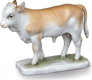 98431 Herend Фигурка 12,5см "Теленок" Фарфор, Керамика
