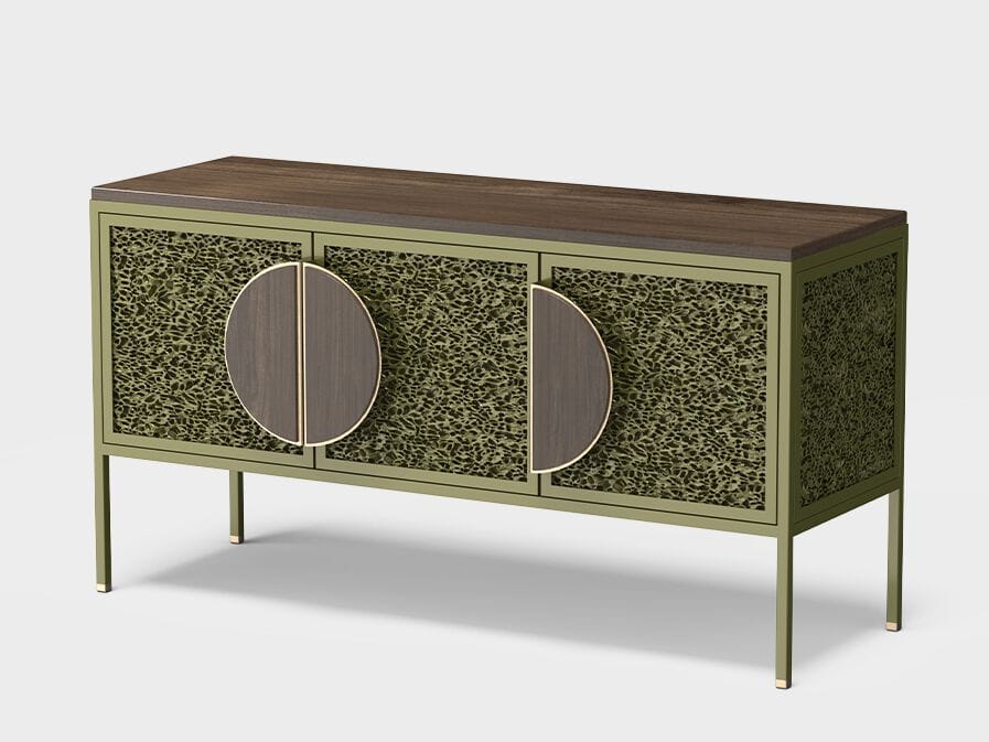 Шкаф для телевизора / металлический шкаф DBE.FURNITURE Olive Moon ARCH-00110702 - Вид №2