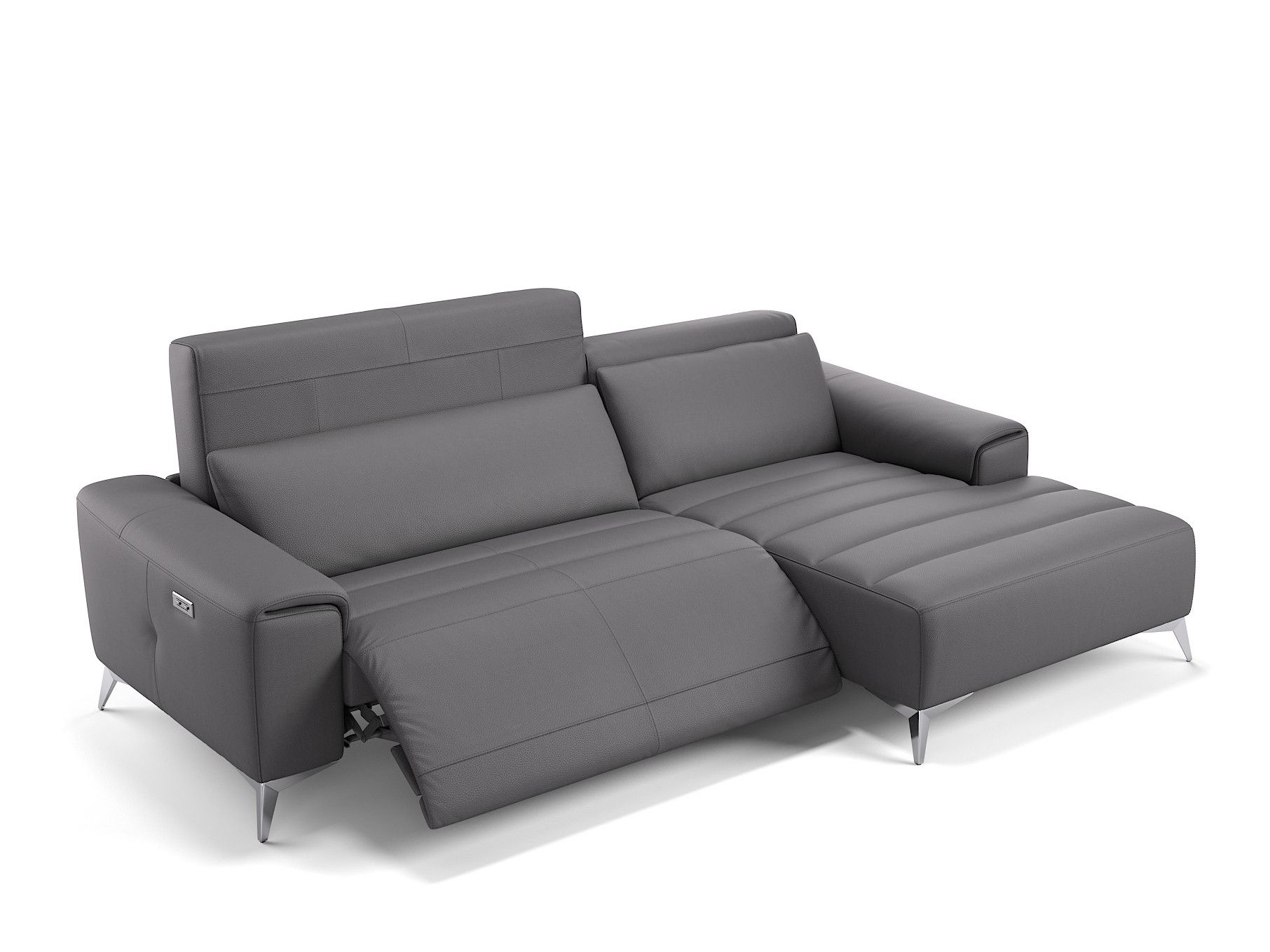 Кожаный угловой диван Sofanella Bella ARCH-00072729