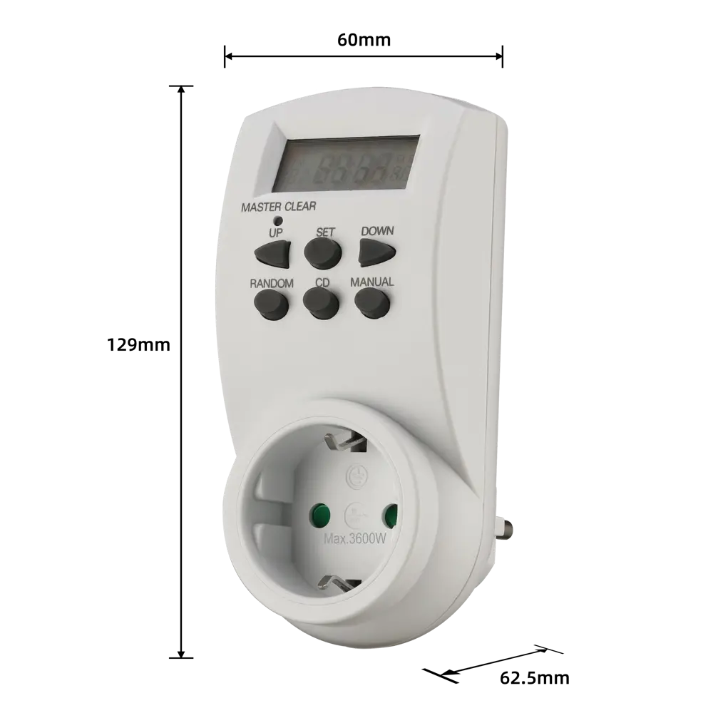 Таймер электронный Lexman 3600 Вт IP20 STLM-2096910 - Вид №7