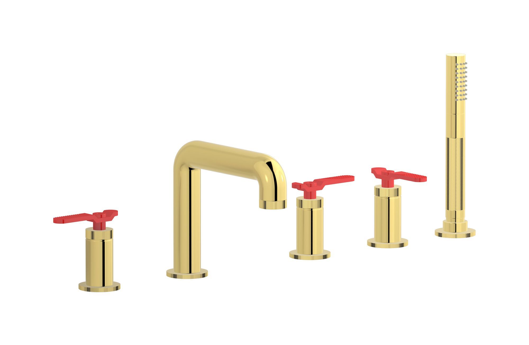 Встраиваемый смеситель для ванны с ручным душем IB Bold ARCH-00022655 - Вид №17