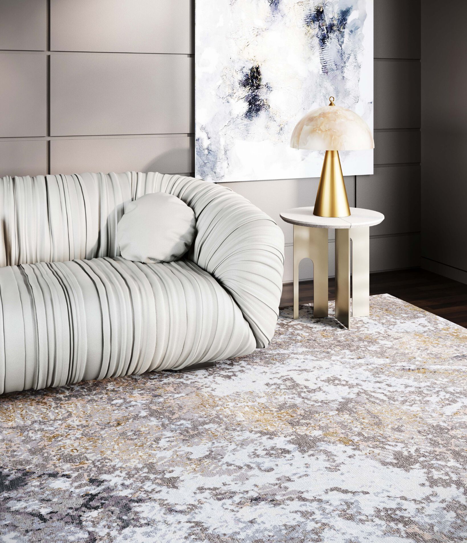 Прямоугольный ковер ручной работы Tapis Rouge Гималаи ARCH-00111185 - Вид №6