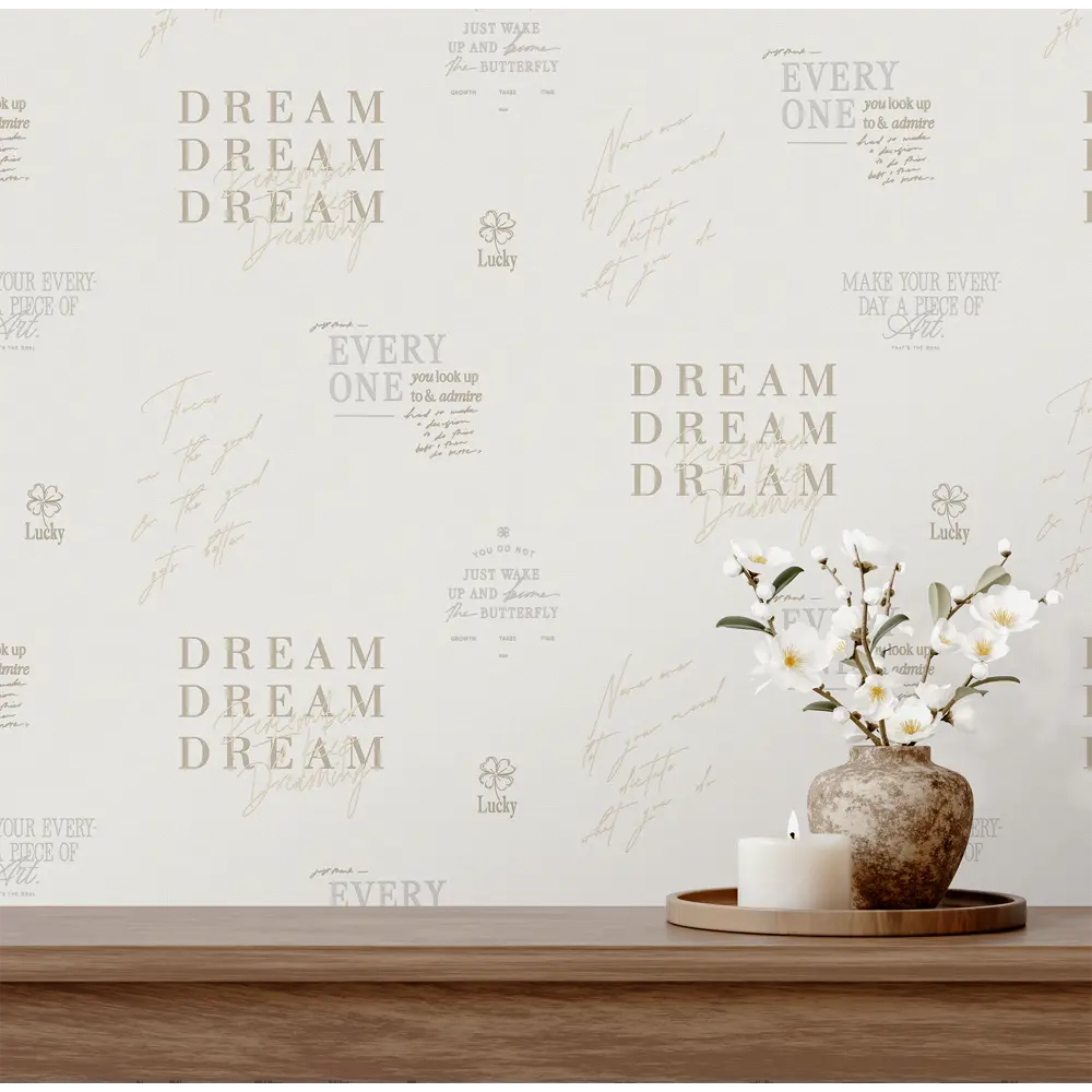 Обои флизелиновые Victoria Stenova Dream бежевые 1.06 м VS585241 89445880 STLM-2095643 - Вид №3