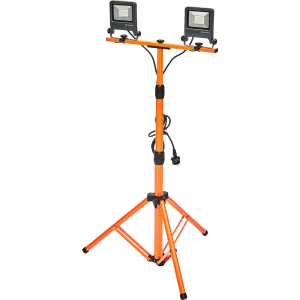 Прожектор светодиодный уличный Ledvance Work Light 2x20 Вт 4000K IP65 на треноге, нейтральный белый свет