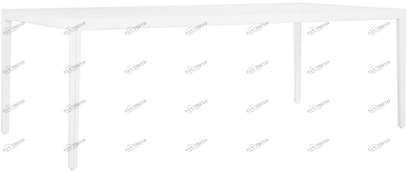 JANUS et Cie Прямоугольный обеденный стол из алюминия Savannah sun-id-1366073