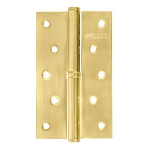 Петля карточная съемная Fuaro левая 125x75x2.5 мм сталь цвет золото