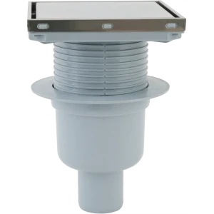 Трап для душа Ани пласт мокрый затвор вертикальный слив 150x150 мм полипропилен