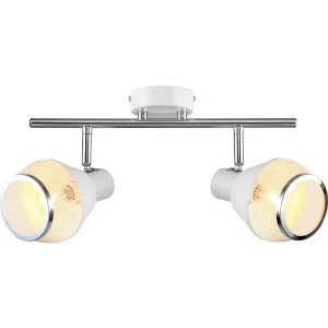 Спот потолочный на 2 лампы белый Vekta 2022/01/02C STILFORT VEKTA 00-3926768 Белый