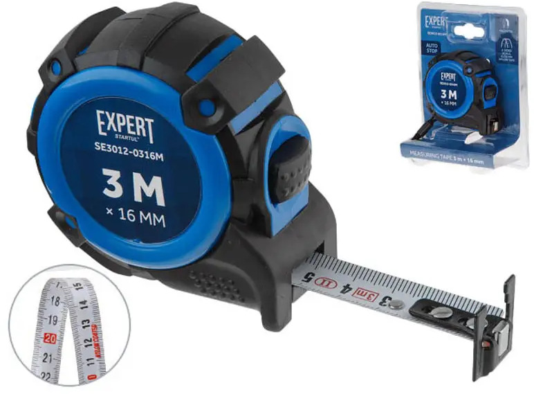 91592305 Рулетка Startul Expert SE3012-0316M 7.5 м x 25 мм STLM-0839661