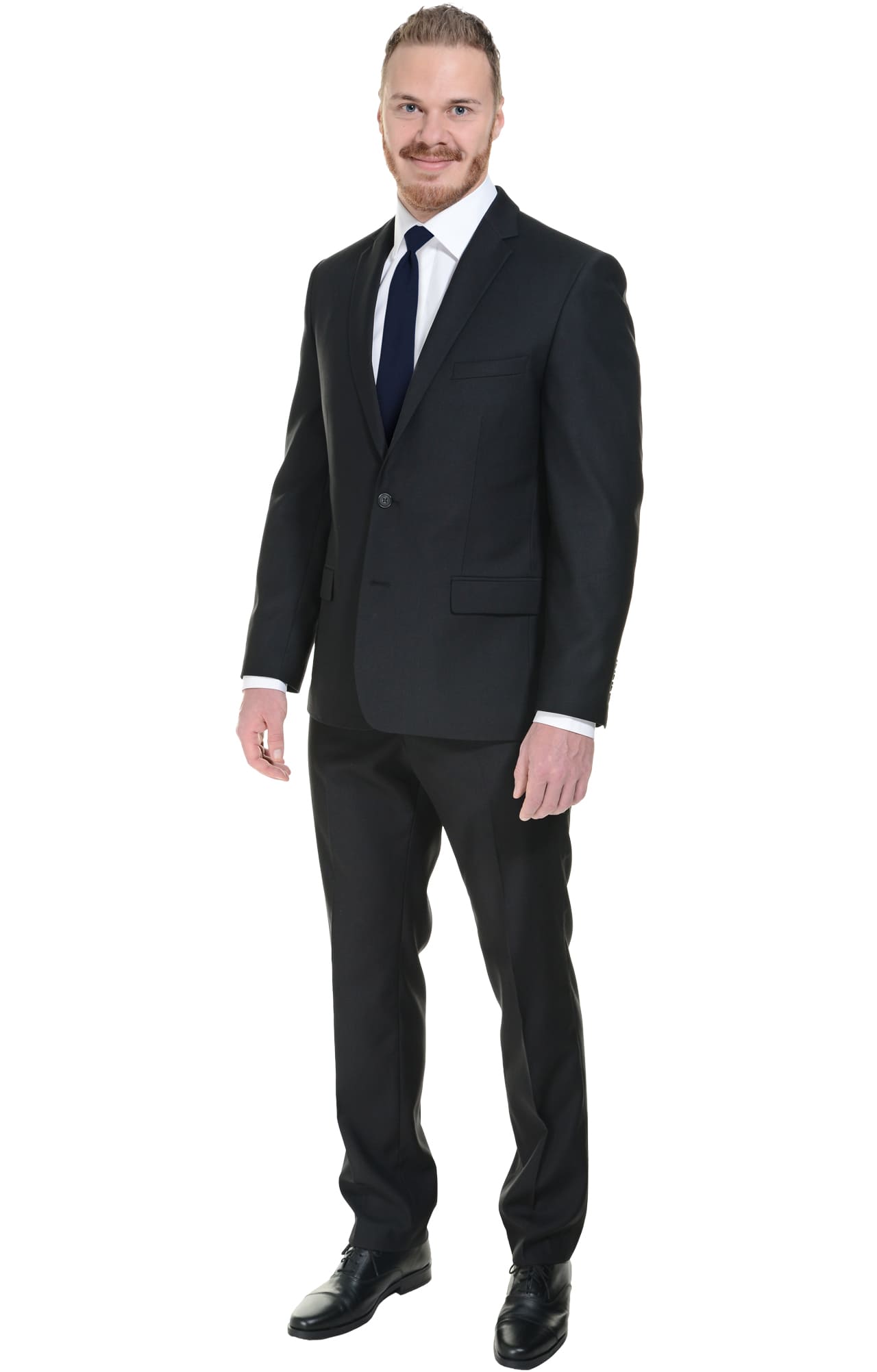 63961 Костюм мужской классический  black El-Risto  Одежда для охранных структур  размер 100 (50)/170  - Вид №8