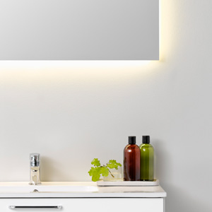 20071430 Afton / Gryning Mirror 600 С Освещением Westerbergs  - Вид №2