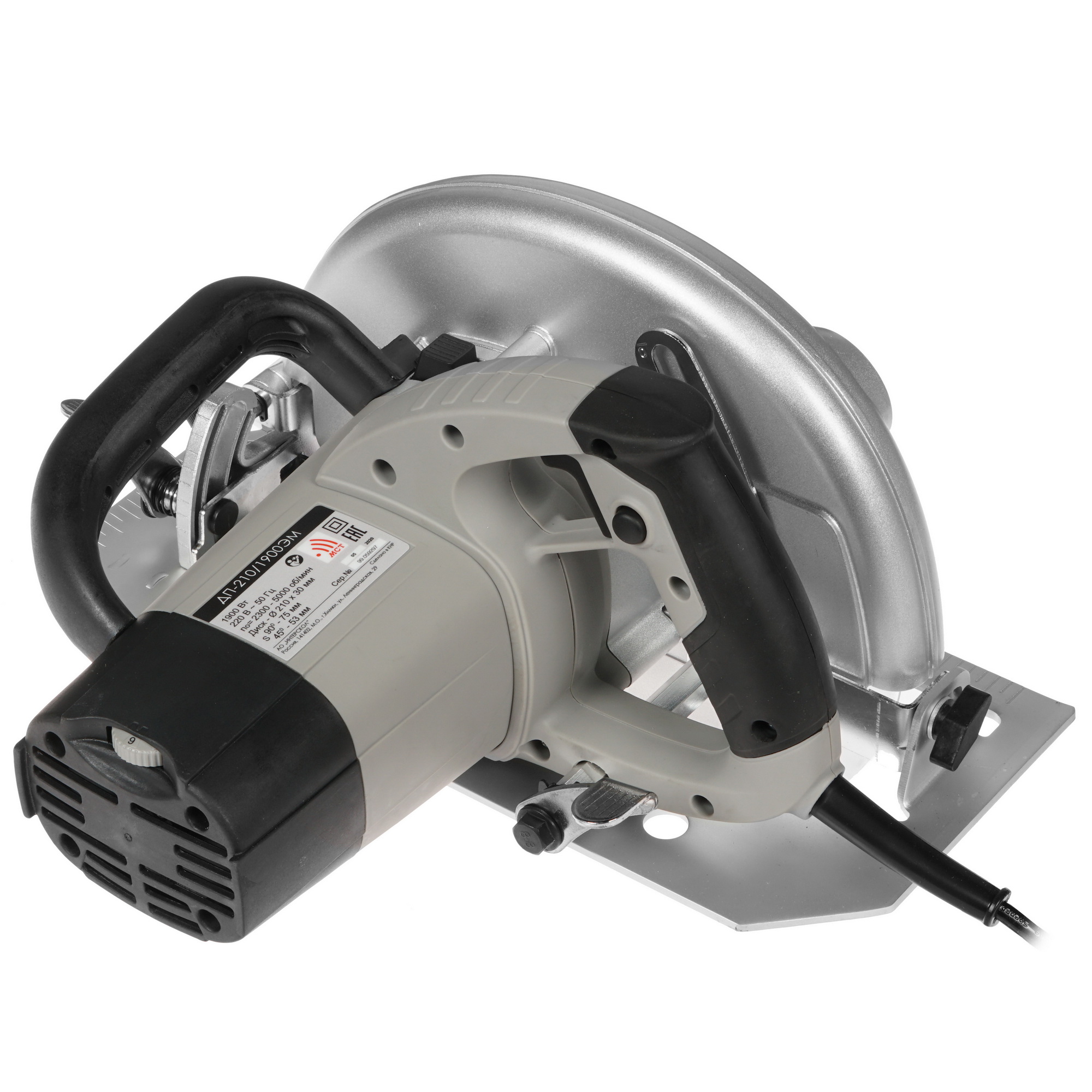 Пила дисковая Интерскол ДП-210/1900ЭМ 8170003 STDN-0123814 - Вид №2