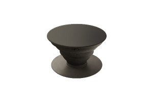 17566500 Держатель для смартфона Popsocket черный 50166 BorasCO