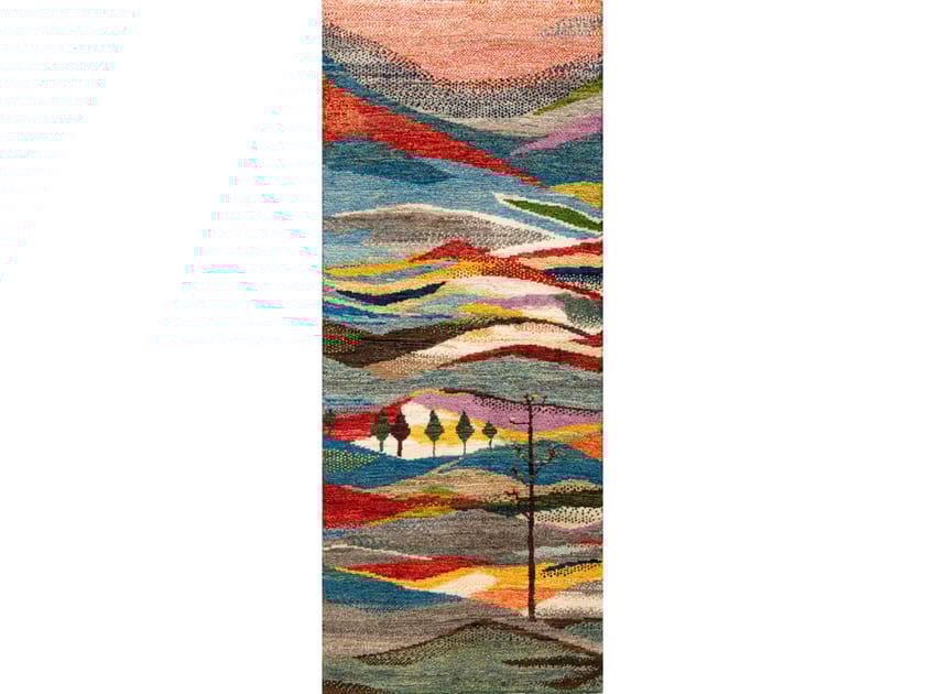 Прямоугольный шерстяной ковер Zollanvari Gabbehs Landscapes ARCH-00133643