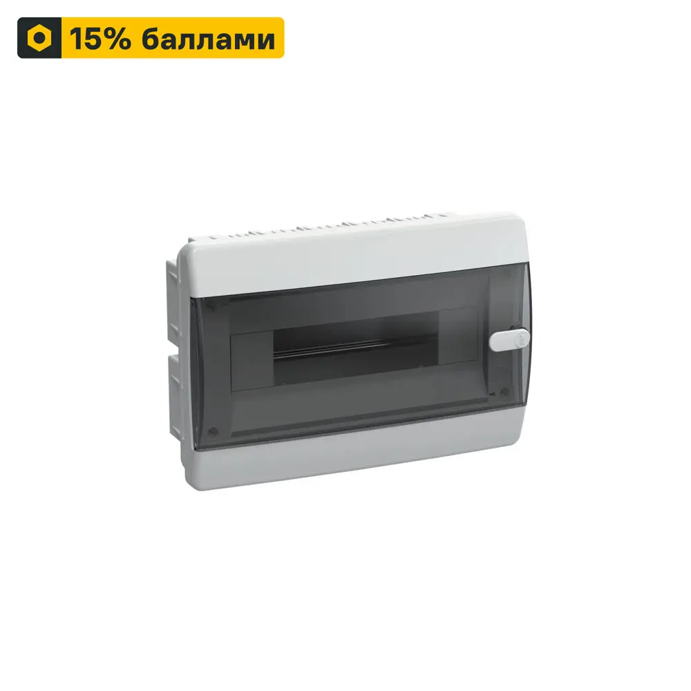Распределительный щит IEK встраиваемый на 12 модулей с защитой IP41 89370938 STLM-1104905