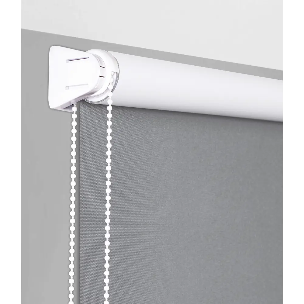 Штора рулонная блэкаут Midnight 70x175 см серая GARDEN STLM-2101187 - Вид №1