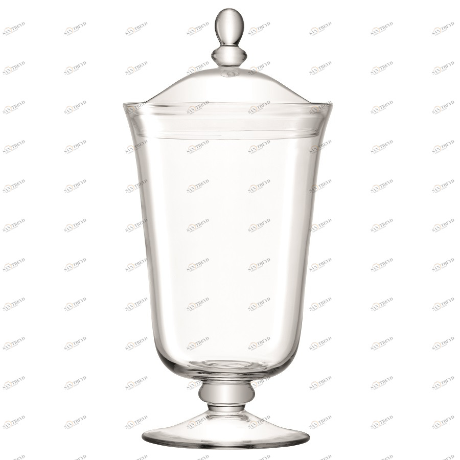 Бонбоньерка стеклянная 28 см прозрачная Serve LSA INTERNATIONAL  00-3870360 Прозрачный 