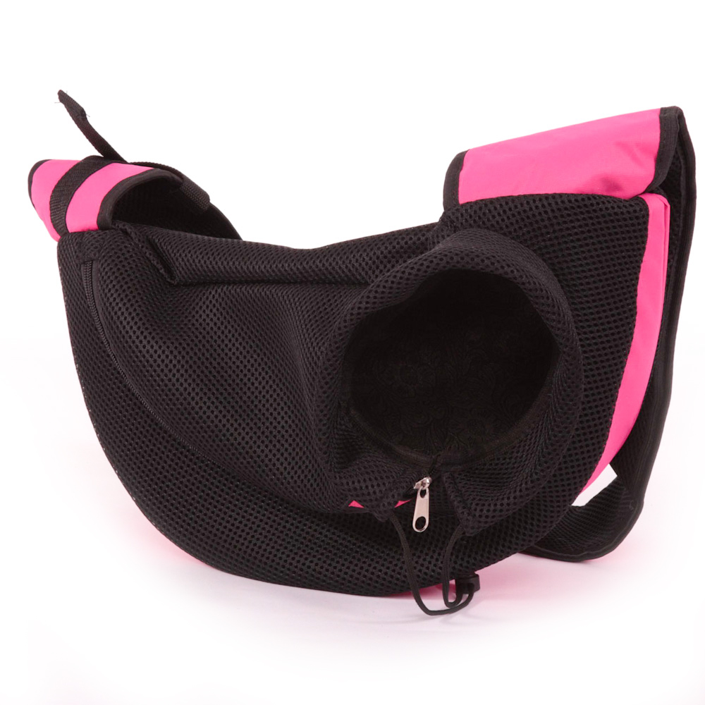 ПР0057171 Сумка-слинг для собак розовая YORIKI  - Вид №1