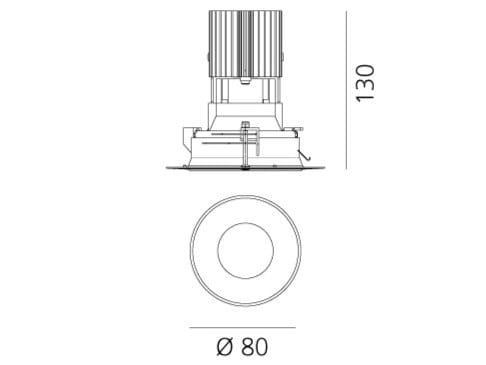 Алюминиевый круглый светодиодный прожектор Artemide Everything ARCH-00059767 - Вид №20