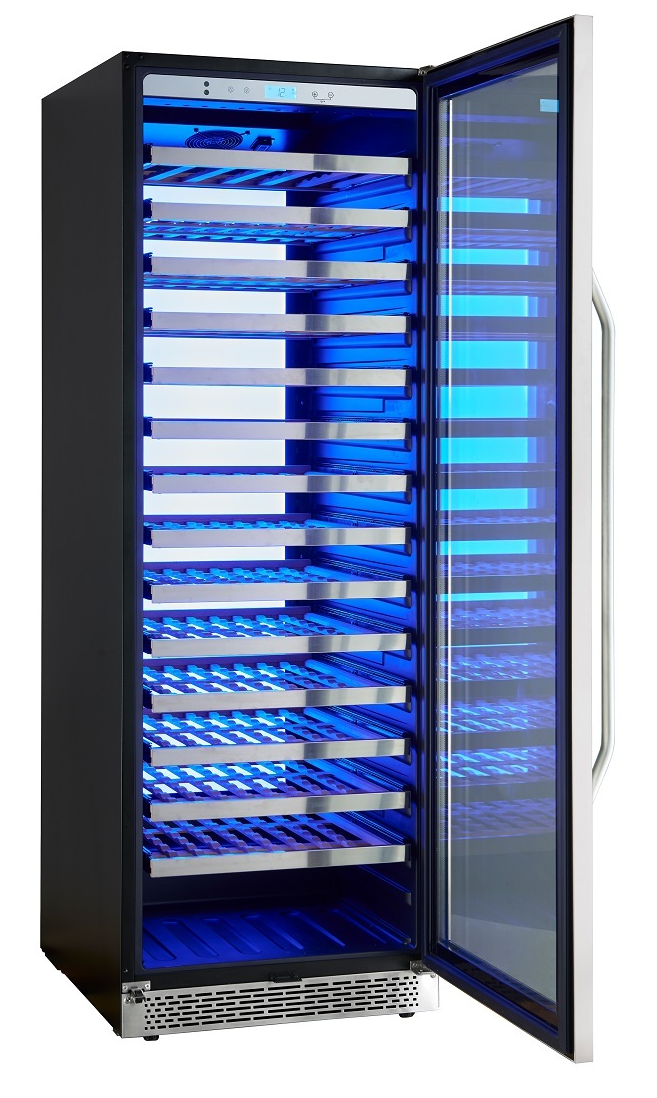 9189164 Винный шкаф Cavanova CV135-1TL серебристый STDN-0040358 - Вид №19