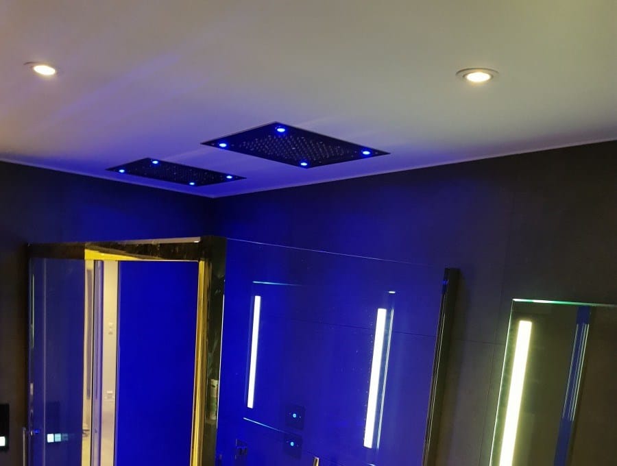 Светодиодная потолочная насадка для душа из нержавеющей стали Ama Luxury Shower URANO ARCH-00084671 - Вид №5