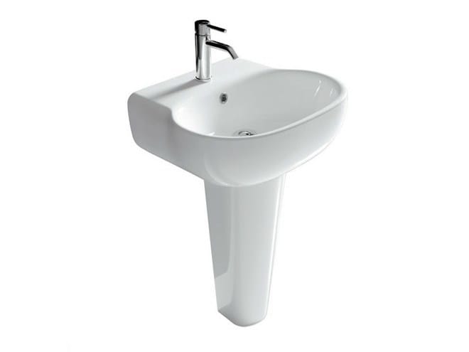 Керамическая раковина на колонне Galassia ARCH-00001919