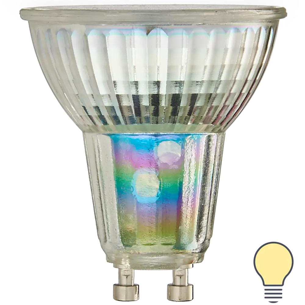 Лампа умная светодиодная Osram Smart Plus GU10 220-240 В 5 Вт спот матовая 350 лм теплый белый свет 89143928 STLM-2082933 LEDVANCE 